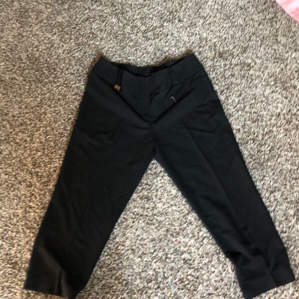 Zac & Rachel crop black pants